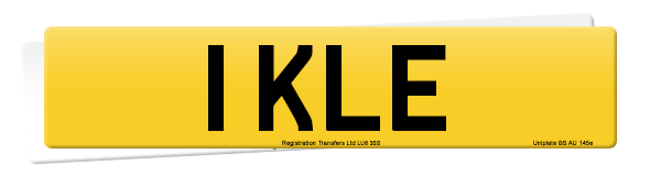 Registration number 1 KLE